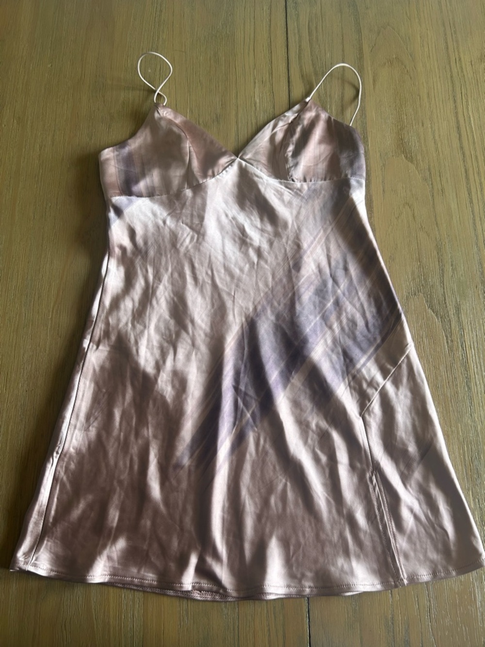 Princess Polly Blush Satin Slip Dress